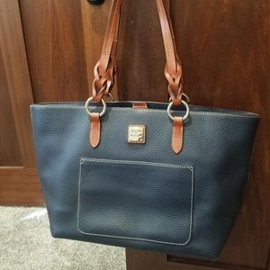 dooney & bourke pebble grain tammy tote